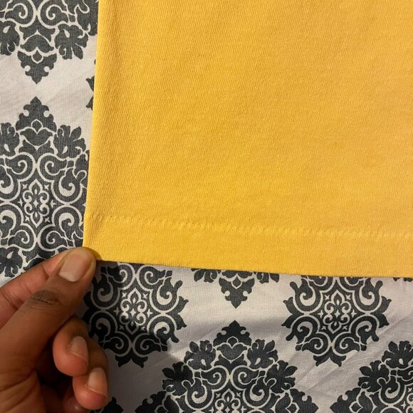 VTG 90s Golden Nugget Casino Las Vegas Yellow Embroidered Single Stitched Tee - Picture 5 of 6